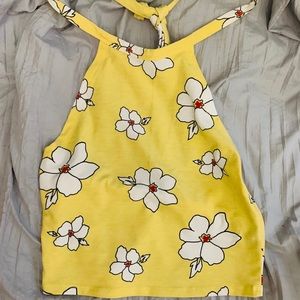 Floral Halter Top